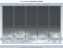 Tablet Screenshot of lucademarini.com
